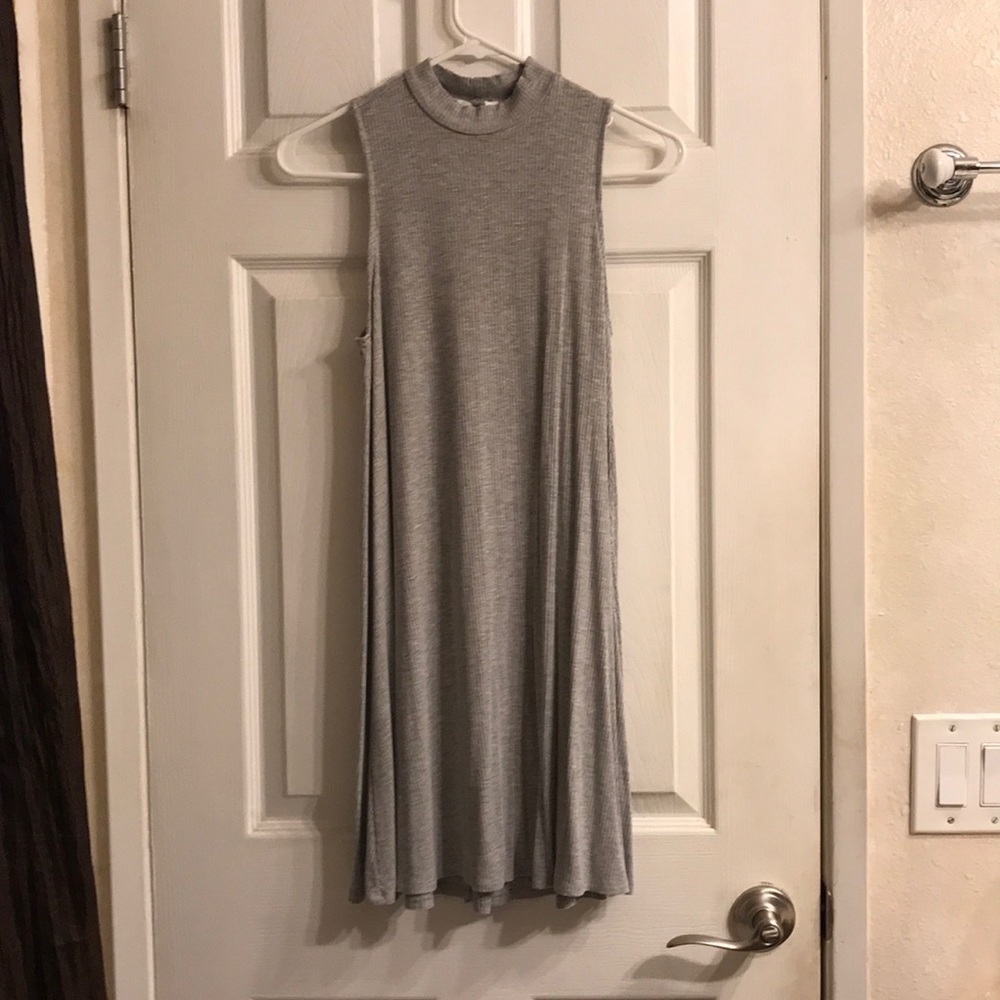 Grey Sleeveless Dress